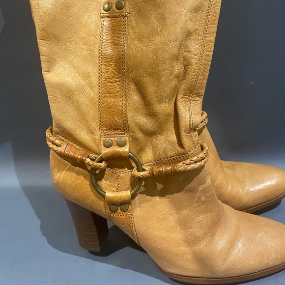 Cowboy boots - Tan - Picture 2 of 7